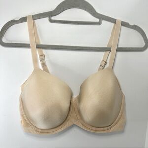 Wacoal Neutral Tan Adjustable Straps Lightly Lined Comfort Sides Bra 40C
